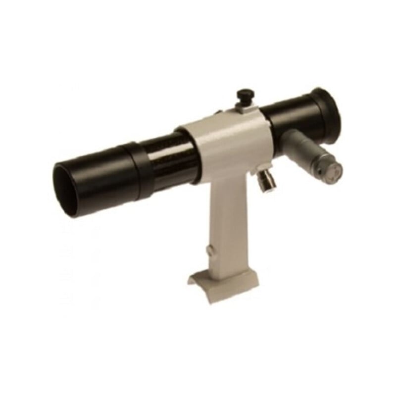 Sky-Watcher 6x30 Illuminated Finderscope met Bracket 1 Skywatcher 6x30 Verlichte zoeker incl. houder Skywatcher 6x30 verlichte zoeker incl. houder met montagebeugel en zijknop voor dimbare rode LED-verlichting.