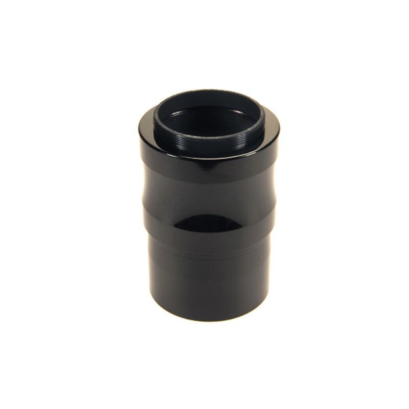 Sky-Watcher 2" naar T2 Adapter 2 Skywatcher Adapters 2T 2 adapter 1 Skywatcher Adapters 2 2"/T2-adapter recht aanzicht met glanzende zwarte afwerking voor montage in 2 inch focuser.