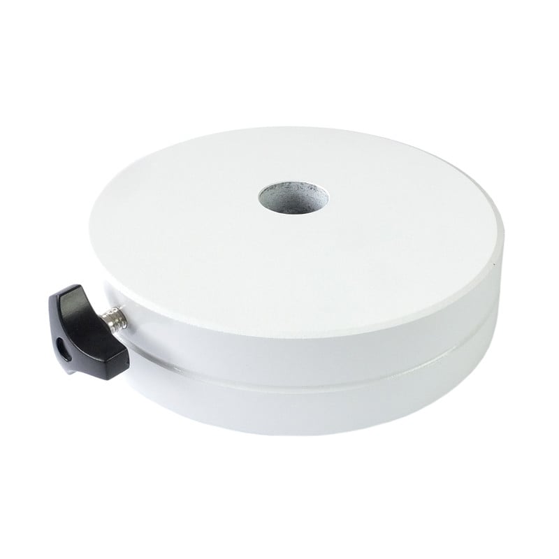 Sky-Watcher White Counterweight for EQ5, HEQ5 & EQ6 (5 kg) 1 Skywatcher Counterweight Counterweight 51kg Skywatcher Counterweight white round 5.1kg counterweight with 18mm bore and black clamping screw for telescope mount.