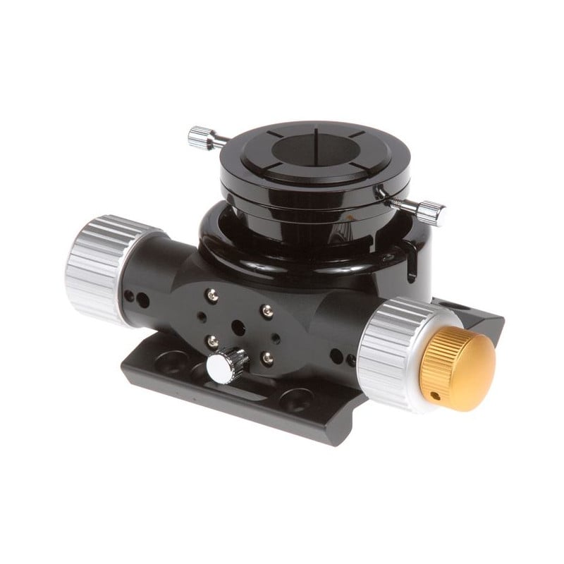 Sky-Watcher 2 inch Dual-Speed Crayford Focuser voor Newton 1 Skywatcher Crayford Dual Focuser voor Newton telescopen 2 Skywatcher Crayford-Dual lage Crayford-focuser 2 inch met 10:1 fijnregelknop, adapterplaat en oculairklem.