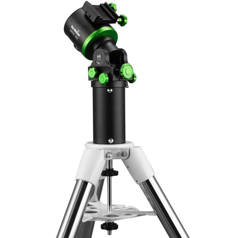 Sky-Watcher 180 mm Pier Extension EQ6 & WAVE 1 Skywatcher EQ6 180mm Zuilverlenging WAVE 1 Skywatcher EQ6 180mm zuilverlenging WAVE gemonteerd op statief met montering als voorbeeldopstelling.