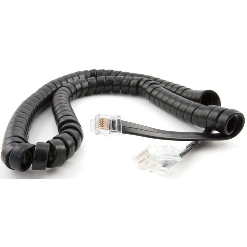 Sky-Watcher SynScan Controllerkabel voor HEQ-5 Pro 1 Skywatcher HEQ 5 Pro controllerkabel SynScan Skywatcher HEQ-5 Pro SynScan controllerkabel zwarte spiraalkabel met RJ-connectoren voor GoTo-montering.