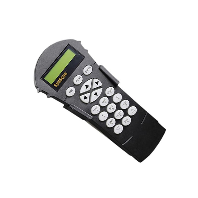 Sky-Watcher NEQ-3 Pro SynScan GoTo Upgrade Kit 1 Skywatcher NEQ 3 Pro SynScan GoTo Upgrade Kit 2 Skywatcher NEQ-3 Pro SynScan handbediening met LCD-scherm en toetsen.