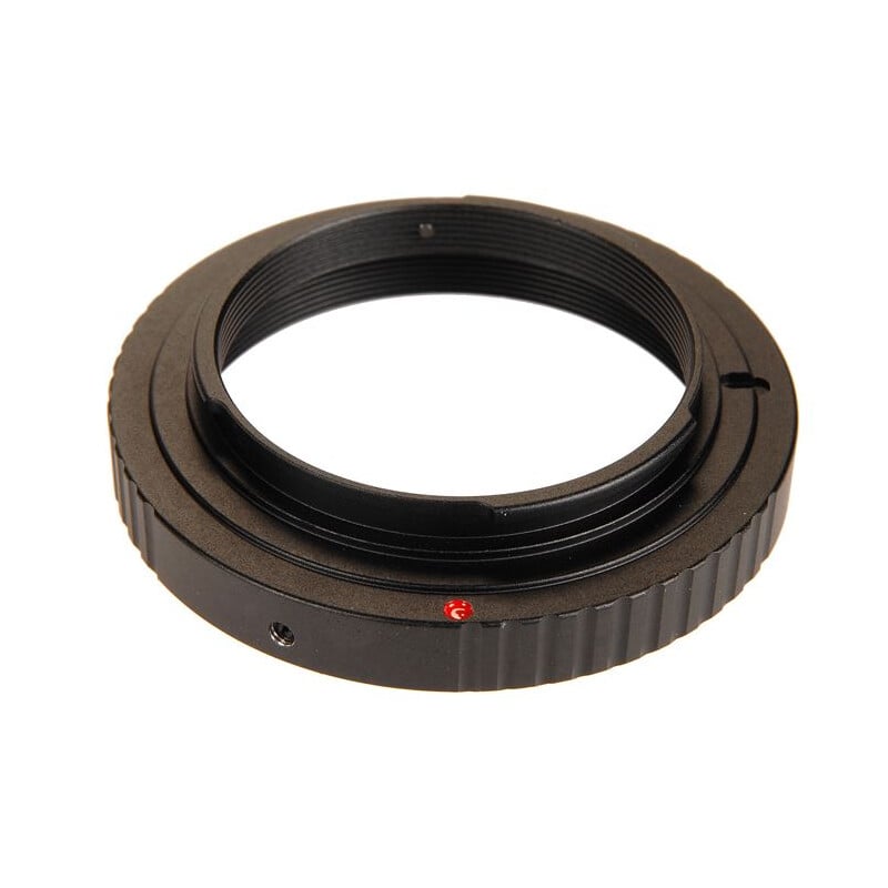 Sky-Watcher M48x0.75 Camera Adapter for Canon EOS 1 Skywatcher on M48x075 Adapter Canon EOS Bayonet Skywatcher on M48x0 adapter ring Canon EOS bayonet with internal M48x0.75 thread in black aluminum finish.