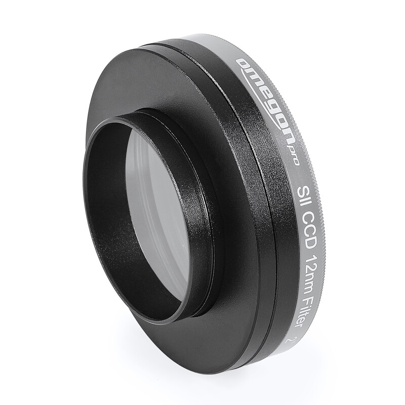 Omegon S30 to M48 Adapter (Seestar) 2 Omegon Adapter Seestar S30 M48 1 Omegon 2'' Projection adapter Seestar oblique perspective on inner ring adapter with visible threads.