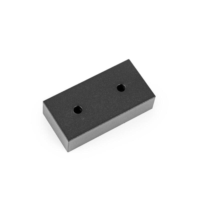 Omegon Distance adapter for Fork mount 1 Omegon Distance adapter fork mount Omegon distance adapter fork mount in perspective with view of beveled sides