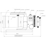 Omegon-Apochromatic-Refractor-Pro-APO-AP-61-360-Triplet-ED-OTA-Pro-Reducer-0-75x