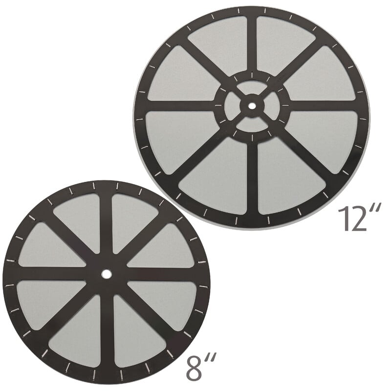Omegon Dobson roller bearing L 300 mm - 400 mm 2 Omegon Dobson roller bearing L 12 16 Omegon roller bearing Dobson size comparison of roller bearings suitable for 12” and larger Dobson telescope systems