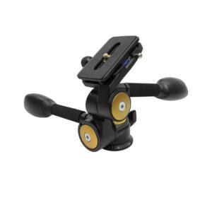 Omegon Pro PD80 Statief Panoramakop Driewegkop