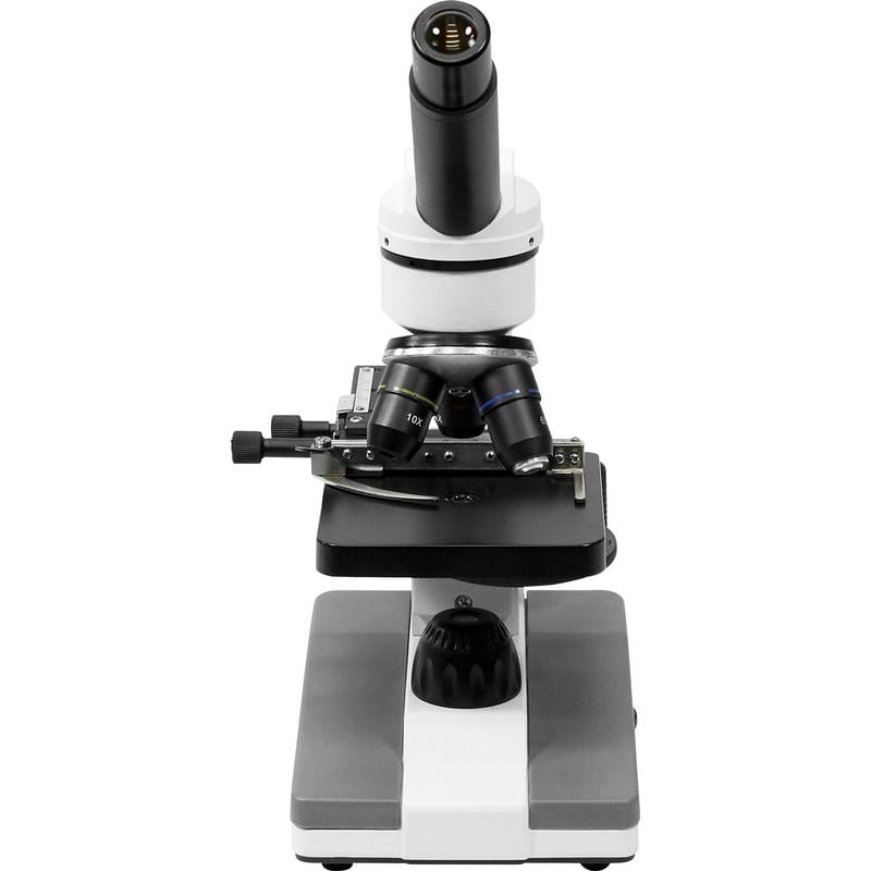 Omegon Microscoop MonoView MonoVision, Camera, Achromatisch, 1534x, LED 1 Omegon Microscoop MonoView MonoVision camera achromatisch 1534x LED 2 Omegon Microscoop MonoView achteraanzicht met LED-verlichting, statief en kabelpoort