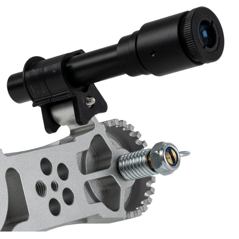 Omegon MiniTrack LX Quattro NS SET (met Balhoofd) 1 Omegon Montering MiniTrack LX Quattro NS SET met balhoofd Omegon MiniTrack LX Montering combinatie van houder en poolzoeker op robuuste basis gemonteerd