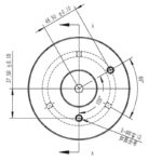 Omegon-Per-column-for-Vixen-mounts-45-mm-1