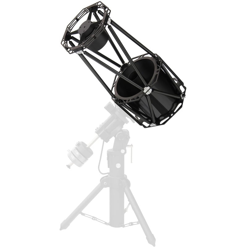 Omegon Pro RC 406/3250 Truss OTA – 406mm Ritchey-Chrétien 1 Omegon Ritchey Chretien Pro RC 406 3250 Truss OTA 5 Omegon Pro RC 406/3250 achteraanzicht met drie geïntegreerde ventilatoren en centrale Crayford-focuseropening