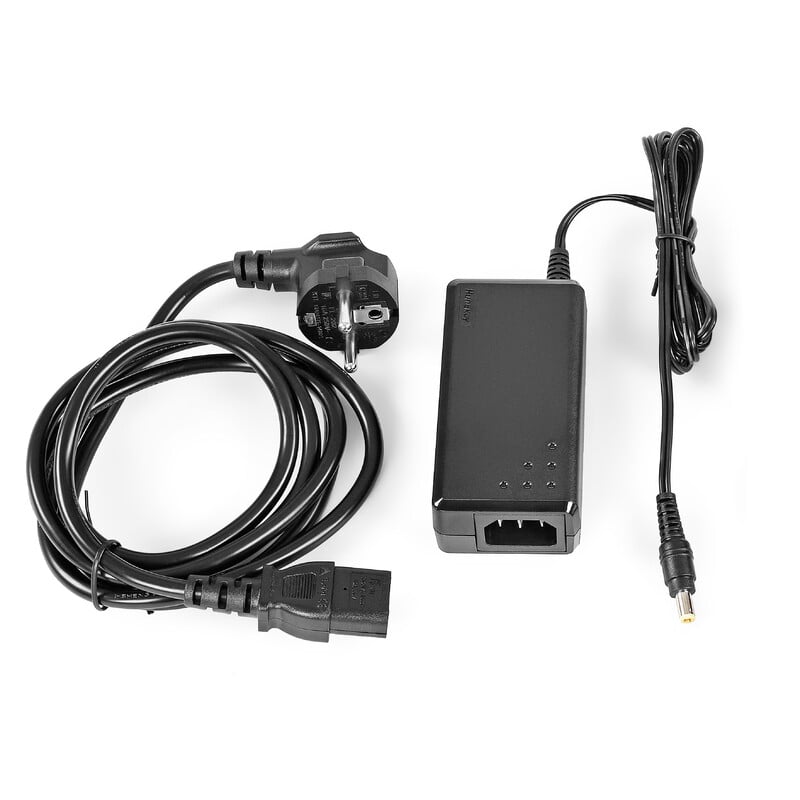 Omegon Camera Stroomvoorziening Power Supply 12V/3A 1 Omegon Stroomvoorziening Camera Power Supply 12V 3A Omegon Stroomvoorziening netadapter met sigarettenaanstekerplug en 1,4m kabel