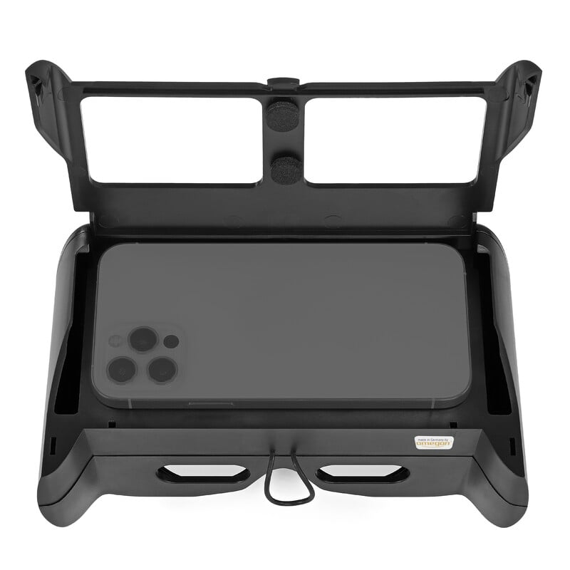 Omegon Thuis-Planetarium Universe2go+ 2 Omegon Thuis planetarium Universe2go 1 Omegon Universe2go+ detail van de productverpakking met branding