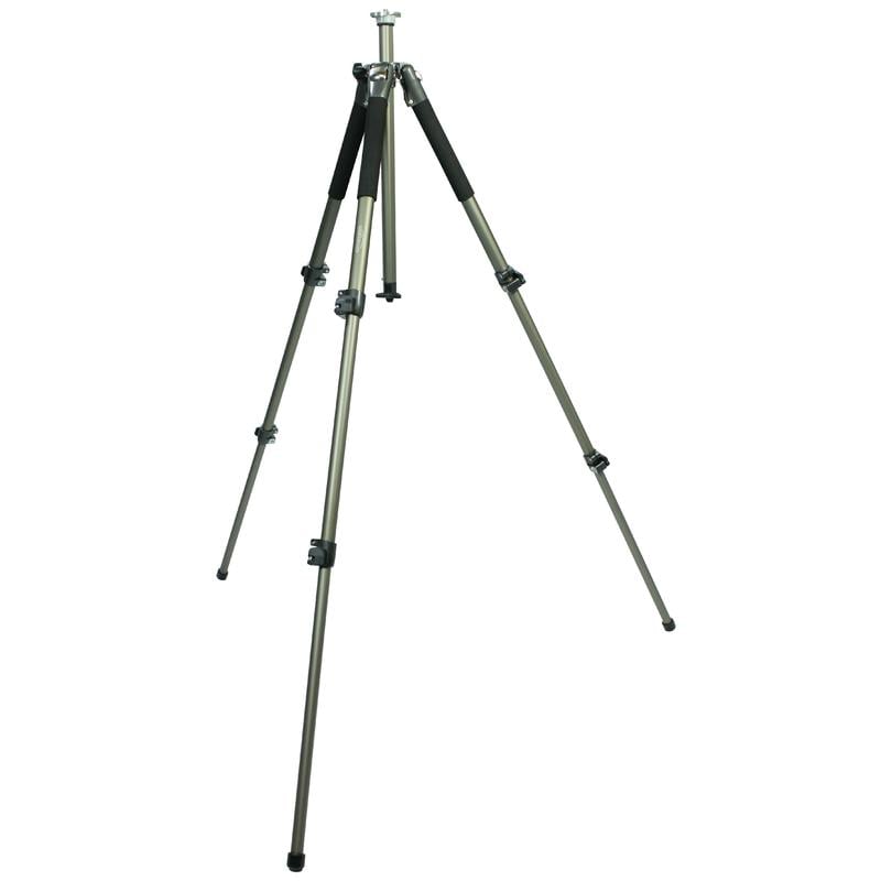 Omegon Titania 600 Aluminum Tripod 2 Omegon Titania 600 tripod 1 Omegon Titania 600 tripod fully unfolded side view at maximum length
