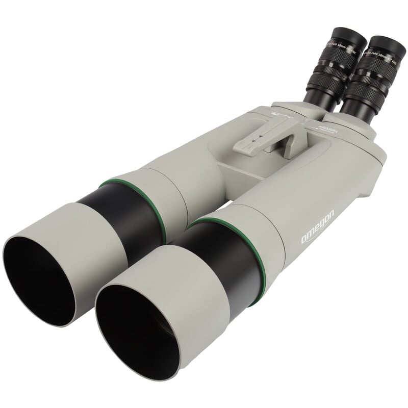 Omegon Brightsky 45° Verrekijkers 26x82, Inclusief Neptune Vorkmontering met Middenzuil en Statief 1 Omegon Verrekijkers Brightsky 26x82 45d verrekijker inclusief Neptune vorkmontering met middenzuil en statief 2 Omegon Brightsky 45° Verrekijkers zwarte Neptune vorkmontering close-up met fijninstelling en zwaluwstaartklem