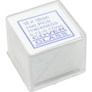 Omegon Voorwerpglaasjes 18x18mm