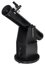 Levenhuk Ra 150N Dobson Newtonian reflector with Dobsonian mount and optical finder on a white background