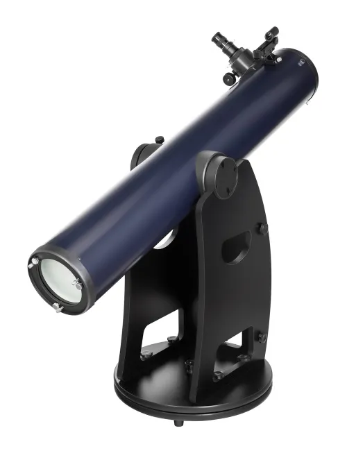 Levenhuk New Skyline PLUS 6 inch optical tube positioned horizontally on Dobsonian mount