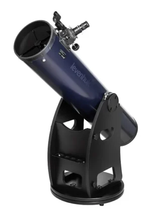 Levenhuk New Skyline PLUS 8 inch main setup with optical tube on Dobsonian mount