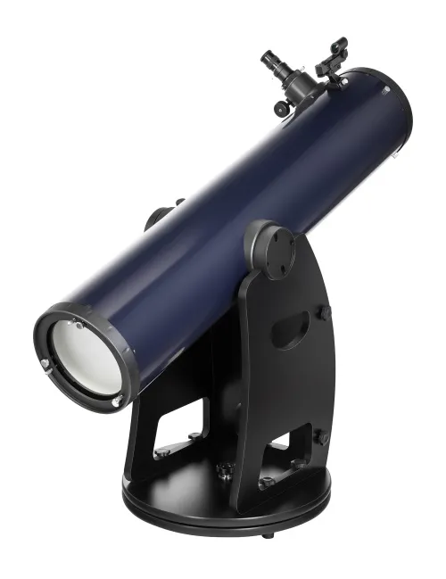 Levenhuk New Skyline PLUS 8 inch optical tube positioned horizontally on Dobsonian mount