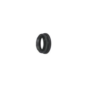 TeleVue Canon brede T-adapter, met bajonet voor 2,4" zwarte wide T-adapterring met Canon EOS bajonet en T2-aansluiting op witte achtergrond