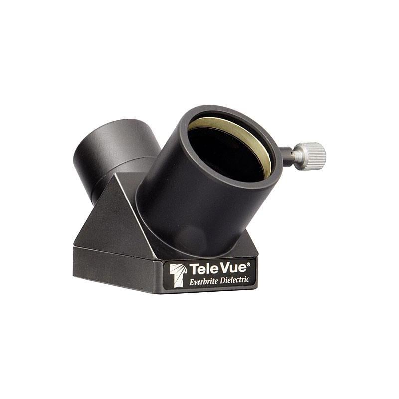 TeleVue Everbrite zenitspiegel, 90°, 1,25" 90 graden dielectric spiegel-diagonaal met 1,25 inch telescoop- en oculairaansluiting en klemring op zwarte behuizing