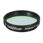 TeleVue Filters Filter UHC Nebustar 1,25" zwart 1,25 inch UHC Nebustar filter met lichtgroen glas en TeleVue Bandmate Type 2 opdruk op witte achtergrond