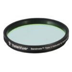 TeleVue Filters Filter UHC Nebustar 2" zwart 2 inch UHC-filter met lichtgroen gecoat glas en Bandmate Type 2 Nebustar opdruk op witte achtergrond
