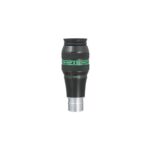 TeleVue Oculair Delos 3,5mm 1,25" productfoto van het 1,25 inch Delos 3,5 mm oculair met geribbelde grip en groene Delos-opdruk op witte achtergrond