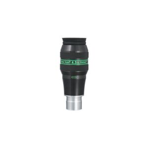 TeleVue Oculair Delos 4,5mm 1,25" productfoto van het 1,25 inch Delos 4,5 mm oculair met geribbelde grip en groene Delos-opdruk op witte achtergrond