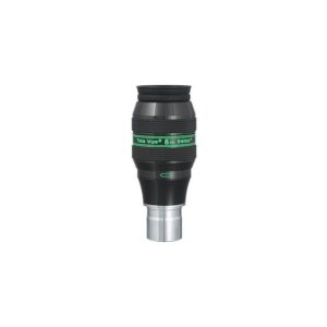 TeleVue Oculair Delos 8mm 1,25" productfoto van het 1,25 inch Delos 8 mm oculair met geribbelde grip en groene Delos-opdruk op witte achtergrond