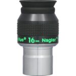 TeleVue Oculair Nagler Typ 5 16mm 1,25" close-up van het 1,25 inch Nagler 16 mm oculair met geribbelde grip en groene “16 mm Nagler” opdruk