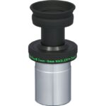 TeleVue Oculair Nagler Zoom 3-6mm 1,25" close-up van het 1,25 inch zoomoculair met groene “3mm–6mm Nagler Zoom” opdruk en instelring
