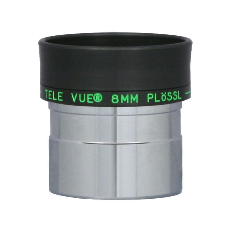 TeleVue Plössl 8mm – 50° 1,25" Oculair wordt geleverd met hoogwaardige multicoating, comfortabele oogschelp en filterdraad. Ideaal voor scherpe observaties van planeten, dubbelsterren en deep-skyobjecten.