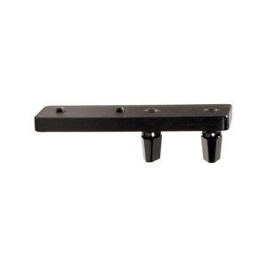 TeleVue Telescoop balanceerhulp zwarte balanceerplaat/montagerail voor TeleVue TV-76 refractor, voor het uitbalanceren van de telescoop op TelePod montering of fotostatief