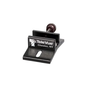 TeleVue Zoekerschoen, voor SC telescopen zwarte TeleVue zoekerhouder/zoekerschoen met stelknop voor montage van een Starbeam LED-zoeker op SC (Schmidt-Cassegrain) telescopen